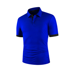 Polo de algodón para hombre, camisetas de golf de talla grande con logotipo personalizado, Polo de manga corta para ropa de equipo, uniformes corporativos o uso promocional - Product Image 4