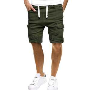 Pantalones cortos de carga informales para exteriores transpirables personalizados para hombre, pantalones cortos de moda de secado rápido de algodón 100% ligeros para hombre 2024 - Product Image 4