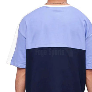 Dernier design de couleur unie pour hommes T-shirt à épaules tombantes T-shirt à épaules tombantes pour hommes à séchage rapide et durable - Product Image 6