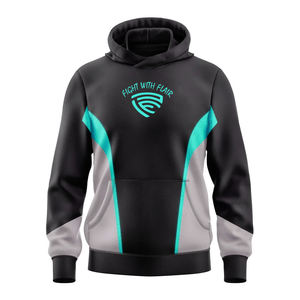 Precio más vendido Sudaderas con capucha para hombre Negro Multicolor Sudaderas con capucha de manga larga hechas a medida Al mejor precio Sudaderas con capucha para hombre de gran tamaño - Product Image 3