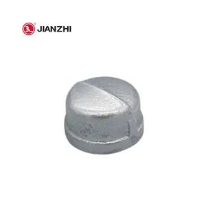 JIANZHI الحديد المجلفن (GI) وصلة أنابيب نهاية كاب 100 مللي متر (4 ")