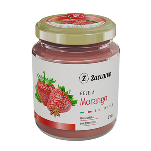 Mermelada Artesanal Zaccaron Gourmet Jelly-Uva Dolcetto con Fresa, Especias, Piña y Romero en Botella Sin Conservantes - Product Image 1