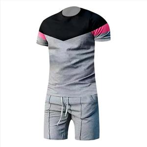 T-shirts de gymnastique en satin lavé vintage pour hommes vêtements en vrac anti-rides pour le sport - Product Image 2