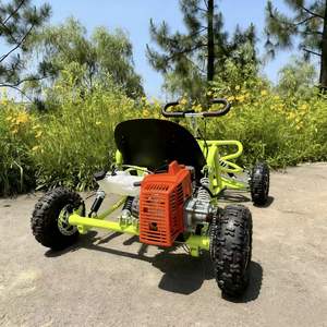 HL-GGK-01 Nouveau kart à pédales à essence 49CC tout-terrain UTV, <span class=keywords><strong>vélo</strong></span> de plage à <span class=keywords><strong>dérive</strong></span> avec une vitesse de 35 km/h pour l'extérieur - Product Image 6