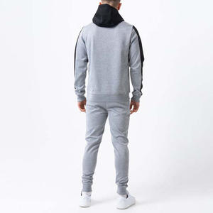 ชุดวอร์มผ้าฝ้าย100% 2ชิ้นสำหรับผู้ชายชุดวอร์มผ้าฝ้าย2ชิ้นดีไซน์โลโก้ตามสั่งสำหรับฤดูหนาว - Product Image 2