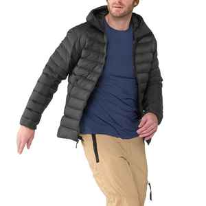 Chaquetas de Invierno de Lujo para Hombre al por Mayor OEM, Chaquetas Acolchadas Cortavientos con Cuello Alto y Cremallera Frontal, Estilo Urbano, Personalizables - Product Image 6