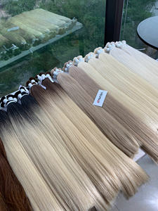 Extensions de cheveux vierges vietnamiennes en vrac, prix d'usine, 100% cheveux humains, cuticule complète, toutes les couleurs, livraison mondiale - Product Image 3