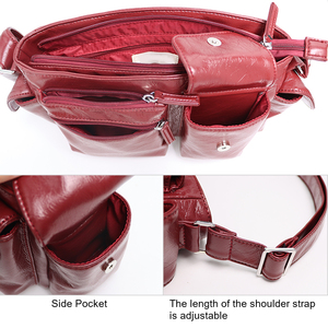 Sac fourre-tout élégant et spacieux en cuir PU pour femme - Parfait pour les week-ends, le shopping et les voyages - Product Image 3