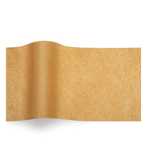 Rollo de embalaje de revestimiento de un solo lado, papel de regalo Kraft respetuoso con el medio ambiente, resistente al agua, marrón, 80GSM, logotipo personalizado - Product Image 2