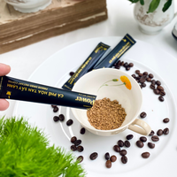 Café negro Premium liofilizado, café instantáneo bajo en calorías, exclusivamente de Vietnam