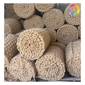 Rouleau de tapis géotextile biodégradable écologique, tapis de contrôle de l'érosion en fibre de coco géotextile pour la stabilisation du sol - Product Image 3