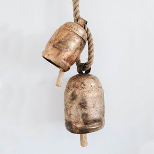 Modern Classic Design Gold Metal Christmas <b>Bells</b> Shabby Cow Style Hanging Decoration Brass Hanging <b>Bells</b> On-Sale - Product Image 2