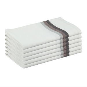 100% coton hareng os serviette pour maison plage cuisine enfant Restaurant couleur Turquoise tissé durable lin microfibre - Product Image 1