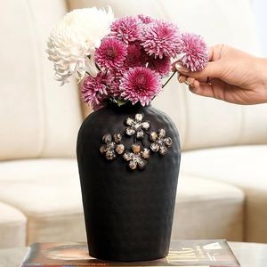 Florero de Metal hecho a mano de Venta caliente en acabado de plata Florero decorativo de mesa de Venta caliente para la vida - Product Image 5