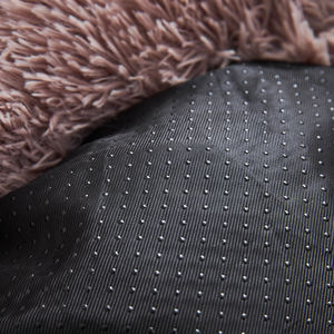 Wasch bares Super Soft Hunde angst bett Bambus Hunde bett Donut Hunde bett - Product Image 5