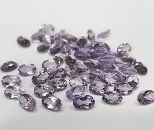 Amatista Rosa natural, corte ovalado, 6x8mm, facetado, suelto, rosa, amatista, corte ovalado, piedra preciosa suelta, calidad superior - Product Image 6