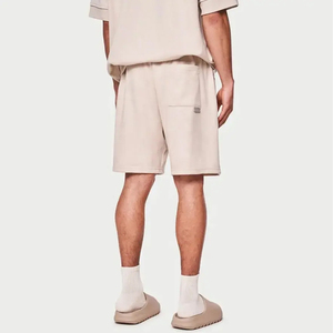 Ensemble de vêtements d'été deux pièces pour hommes Short léger et respirant imprimé de logo personnalisé avec t-shirt pour temps chaud - Product Image 6