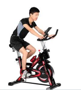 Todo pantalla LCD Frecuencia Cardíaca distancia velocidad 6kg 8kg 10kg 13kg18kg 20kg 25kg rueda bicicleta de spinning comercial para la venta