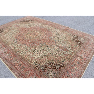 พรมวินเทจขนาดใหญ่พิเศษ 8x11.5 ฟุต (245x352 ซม.) พรมสีแดงแบบไล่เฉดสไตล์ตุรกี - Product Image 4