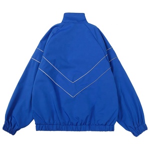 Veste bomber coupe-vent vintage surdimensionnée décontractée d'hiver à la mode Y2K personnalisée pour hommes - Product Image 2