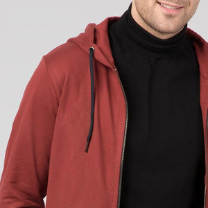 Fabrication en usine, style professionnel, nouveaux sweats à capuche pour hommes avec fermeture éclair, vente en gros personnalisée, sweats à capuche de haute qualité - Product Image 2