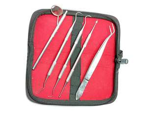 Ensemble de détartreurs de sondes orthodontiques dentaires, Instrument chirurgical | Détartreurs de sondes de soins dentaires Kit chirurgical Logo personnalisé - Product Image 3