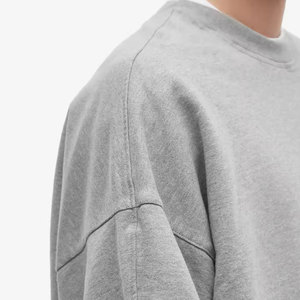 Custom Wholesale Long Sleeve Men's Pullover Crewneck Sweatshirts Solid Winter Regular Fit Comfortable - Product Image 6