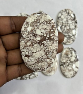 Auténtico hecho a mano caballo salvaje magnesita cabujón multicolor Natural suelto piedra preciosa mezcla forma AAA grado personalizado Trimurti gemas - Product Image 3