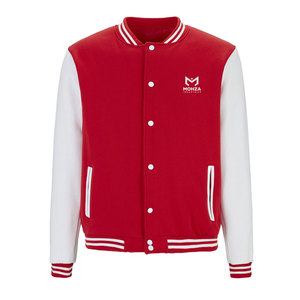 Customized Unique <b>Design</b> High Quality Men Letterman Jacket Breathable Comfortable Winter Stand Collar Front Logo 100% Cotton - Product Image 1