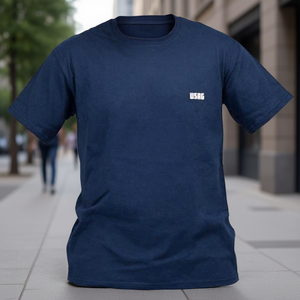 Camiseta Azul Usag de Manga Corta, Zapatos de Vestir y Oxford, Accesorio - Product Image 3