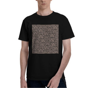 Vente en gros T-shirt unisexe à manches courtes 100% coton avec logo imprimé personnalisé T-shirts surdimensionnés pour hommes séchage rapide léger tricoté numérique - Product Image 2