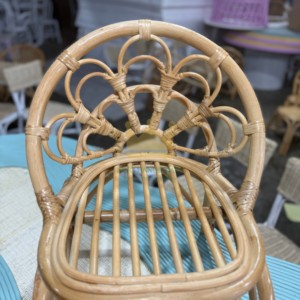 Silla de ratán hecha a mano ecológica de primera calidad para niños, artesanía tejida artesanal de Vietnam para guardería con estilo - Product Image 2