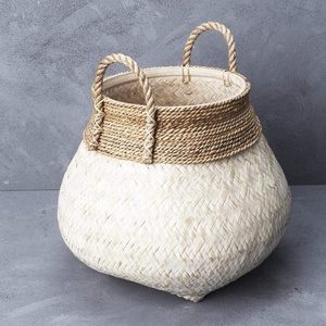 Elegant Nice Looking <b>Bamboo</b> Rattan <b>Basket</b> Set Natural <b>Bamboo</b> Small <b>Basket</b> Wicker <b>Bamboo</b> <b>Basket</b> Handmade in Viet Nam - Product Image 2