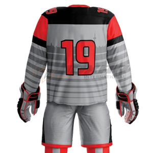 Uniforme de Hockey de equipo Premium construido para durabilidad y estilo perfecto para ligas juveniles o adultas todas las estaciones con precio barato - Product Image 6