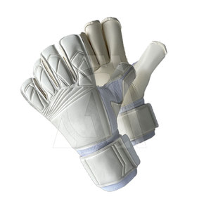 Top-Rated Premium Quality Youth Football Gloves for Goalkeepers Adjustable Wrist <b>Strap</b> Waterproof Custom Logo Breathable Leather - Product Image 1