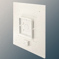 Panel de Calefacción Infrarrojo de Cristal de Carbono de 350W, sin Marco, de Aluminio, para Montaje en Pared/Techo, con Termostato Ajustable y Control Remoto por Aplicación