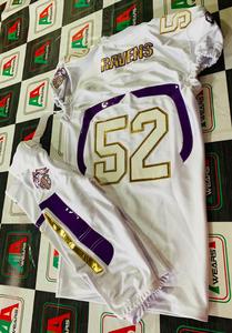 Maillot de football américain réel de bonne qualité pantalon de sublimation extensible respirant court grande taille broderie faite au Pakistan - Product Image 4