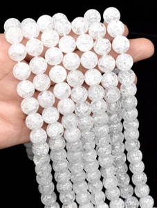 Nuevo Diseño de Moda, Cuentas Redondas de Cristal de Piedra Natural Pura Curativa de 8 mm, Anshul Impex - Product Image 5