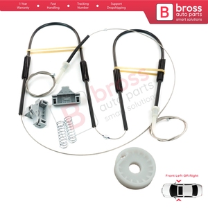 Kit de réparation de lève-vitre électrique BWR477, porte avant gauche ou droite pour Mondeo MK3 B4Y BWY B5Y 2000-2007 4/5 portes 1S71F23201AB 1S7 - Product Image 3