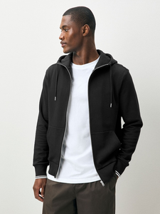 Unisex Full Zip Up Plain Hoodie with Pockets and Drawstring Hood Thick Fleece Casual Hoodie for Winter Wear - Product Image 2