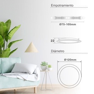 Downlight Led da incasso Larissa bianco CCT 36W 4600Lm (GSC 201000109) - Product Image 4