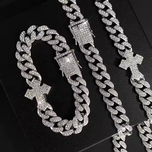 Collar de Cadena Cubana Gruesa de 16 mm, Unisex, con Diamantes de Moissanita y Plata 925, Estilo Hip Hop, Joyería Fina, Regalo - Product Image 4