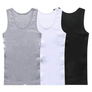 RIXO ENTERPRISES Customizable Breathable 100% Cotton <b>Knitted</b> 220g Men's Workout <b>Tank</b> <b>Top</b> for Gym - Product Image 3