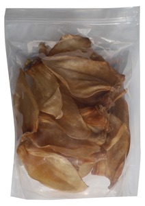 หูควายเคี้ยวอาหารสำหรับสัตว์เลี้ยงแบบธรรมชาติหูควายอบแห้งสำหรับ100% อาหารสัตว์เลี้ยงจากธรรมชาติโดย faizacraft - Product Image 2