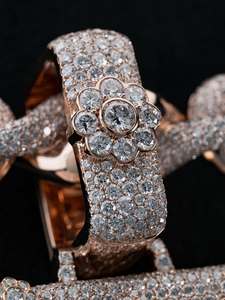 Collar con Nombre Personalizado con Colgante de Número con Piedras, Joyería Hip Hop Rock Rapper Personalizada para Hombre, Estilo Baguette Grande de Moda - Product Image 5