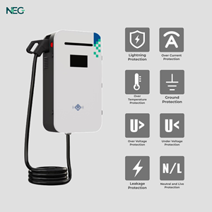 Gestion intelligente de l'alimentation DC rapide mural P55 RFID NEG chargeur de véhicule électrique nouvelle condition unité de charge internationale EV - Product Image 2