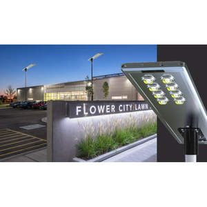 Source de lumière LED NGW-38 à énergie solaire, panneau solaire monocristallin haute efficacité 80W, batterie au lithium 3.7V 120AH, garantie 5 ans - Product Image 2