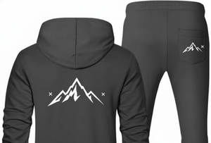 Chándal Deportivo con Capucha para Hombre, Invierno, Color Sólido |   Bordado Personalizado |   100% Algodón |   Transpirable |   Antibacteriano |   Forro de lana | - Product Image 4