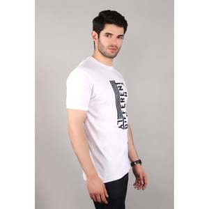 PACIFIK Classic Crew Neck Graphic T-Shirt 100% Cotton Jersey Oversize Fitness Street Style Boxy <b>Printed</b> T-Shirts - Product Image 3