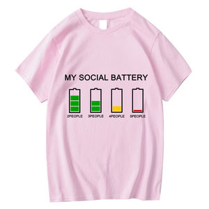 T-shirt décontracté de haute qualité pour hommes confortable et à la mode 100% coton Design imprimé drôle - Product Image 5